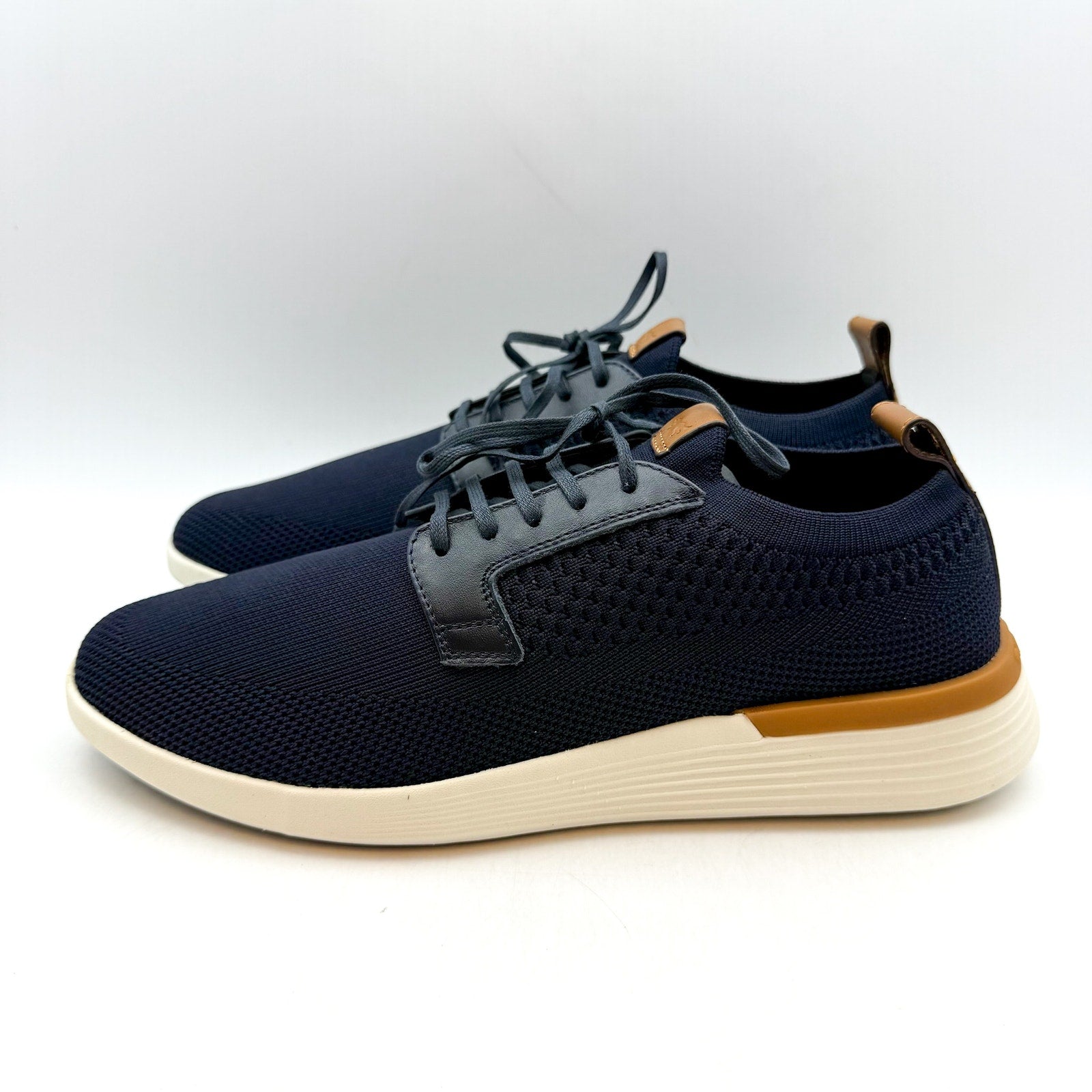 Wolf & Shepherd Swiftknit Derby Sneakers MENS 6 WOMENS 8 Navy Blue T0622 NIB
