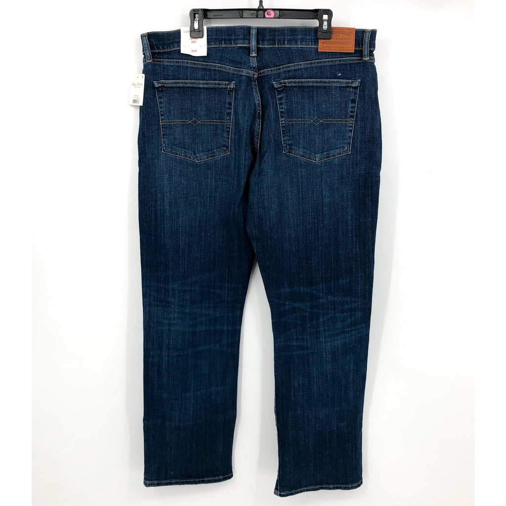 LUCKY BRAND Men's Easy Rider Bootcut Jeans 38x34 Dawson Blue COOLMAX NWT