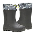 Kamik Kids Snobuster 2 Winter Boots US 6 EU 38 Grey Camo Waterproof NIB