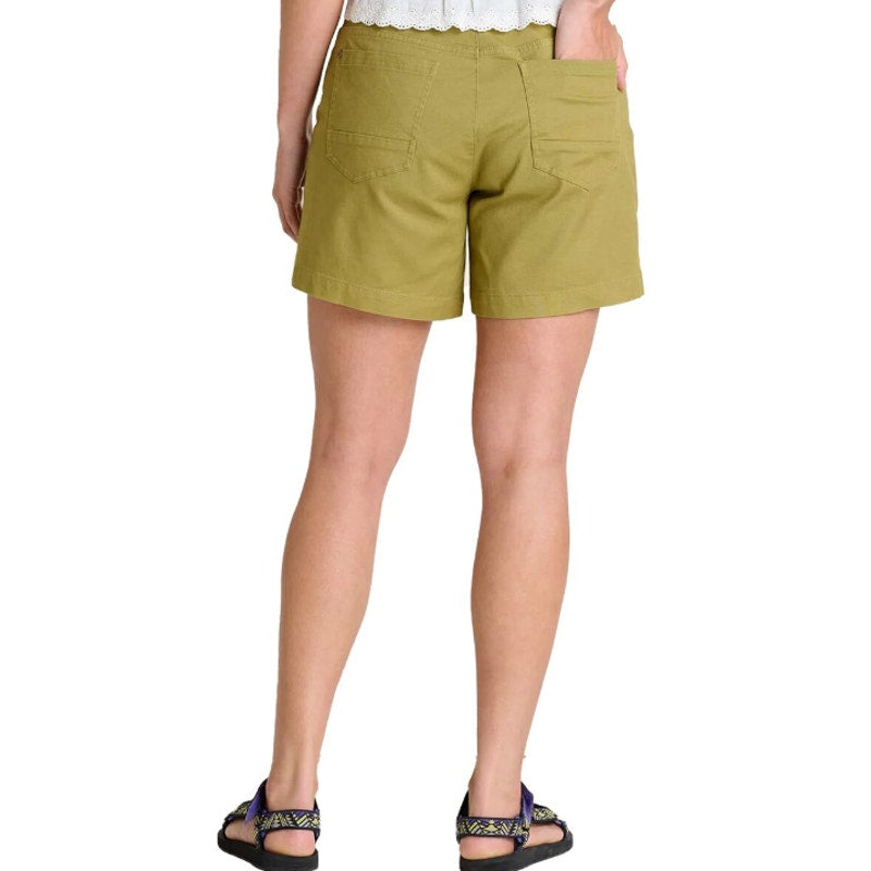 TOAD & CO. Women's Earthworks Camp Shorts Size 10 Moss Green Mid Rise NWT