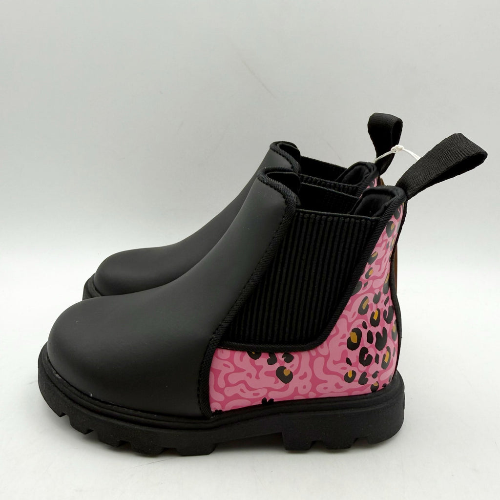 Native Girls Kensington Treklite Print Bootie US 8 EU 24 Black Pink NIB