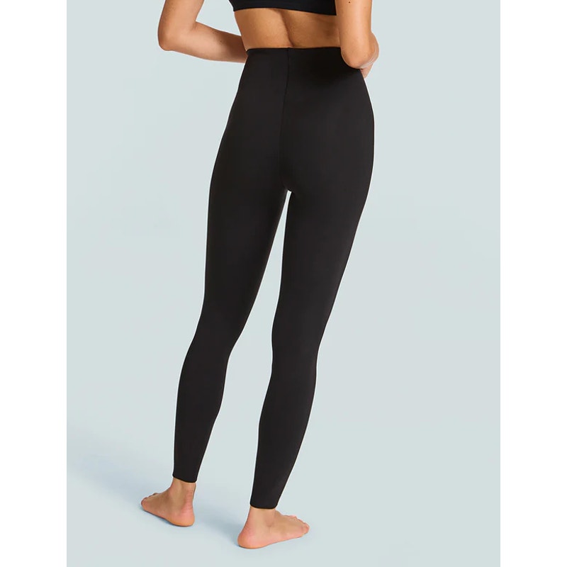 COMMANDO Women's High Waisted Neoprene Leggings Small Black Stretch NWT