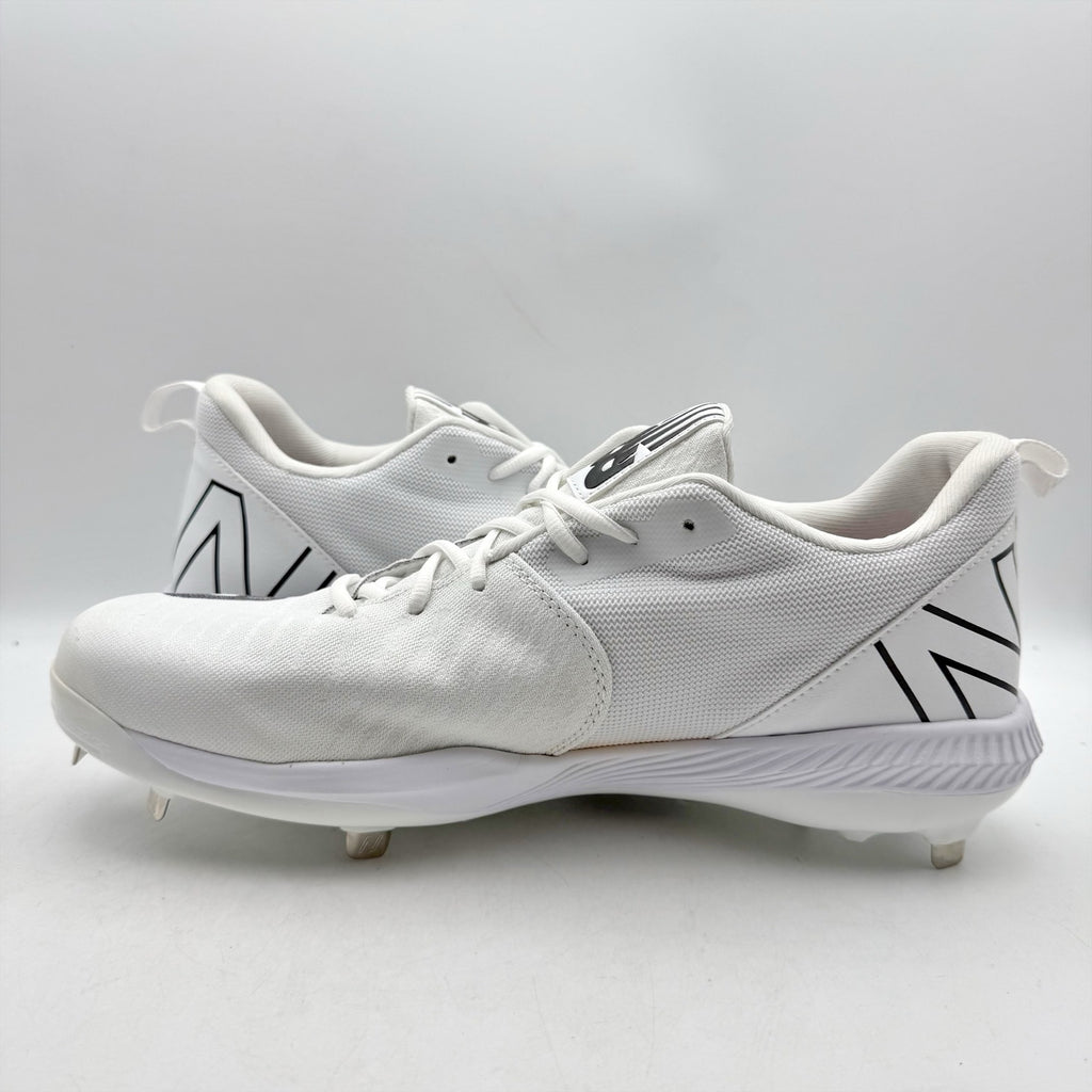 New Balance Mens Fuel Cell L4040v6 Low Metal Baseball Cleats US 13 D White NWOB