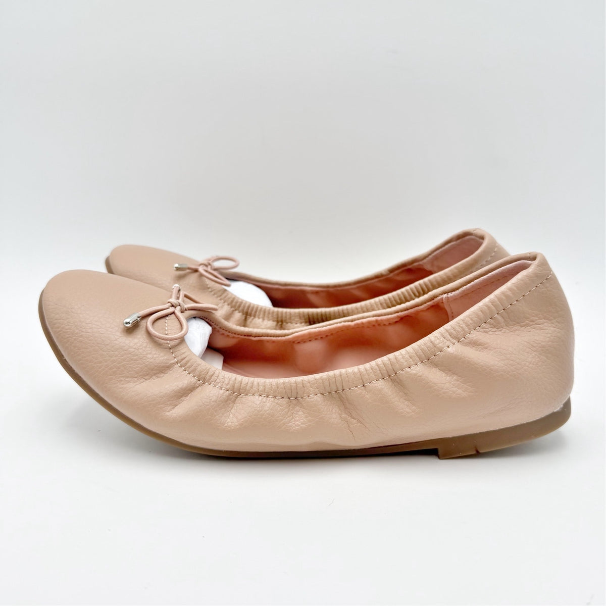 MIA Womens URI Ballet Flats Size 7.5 M Blush Pink Leather NWOB