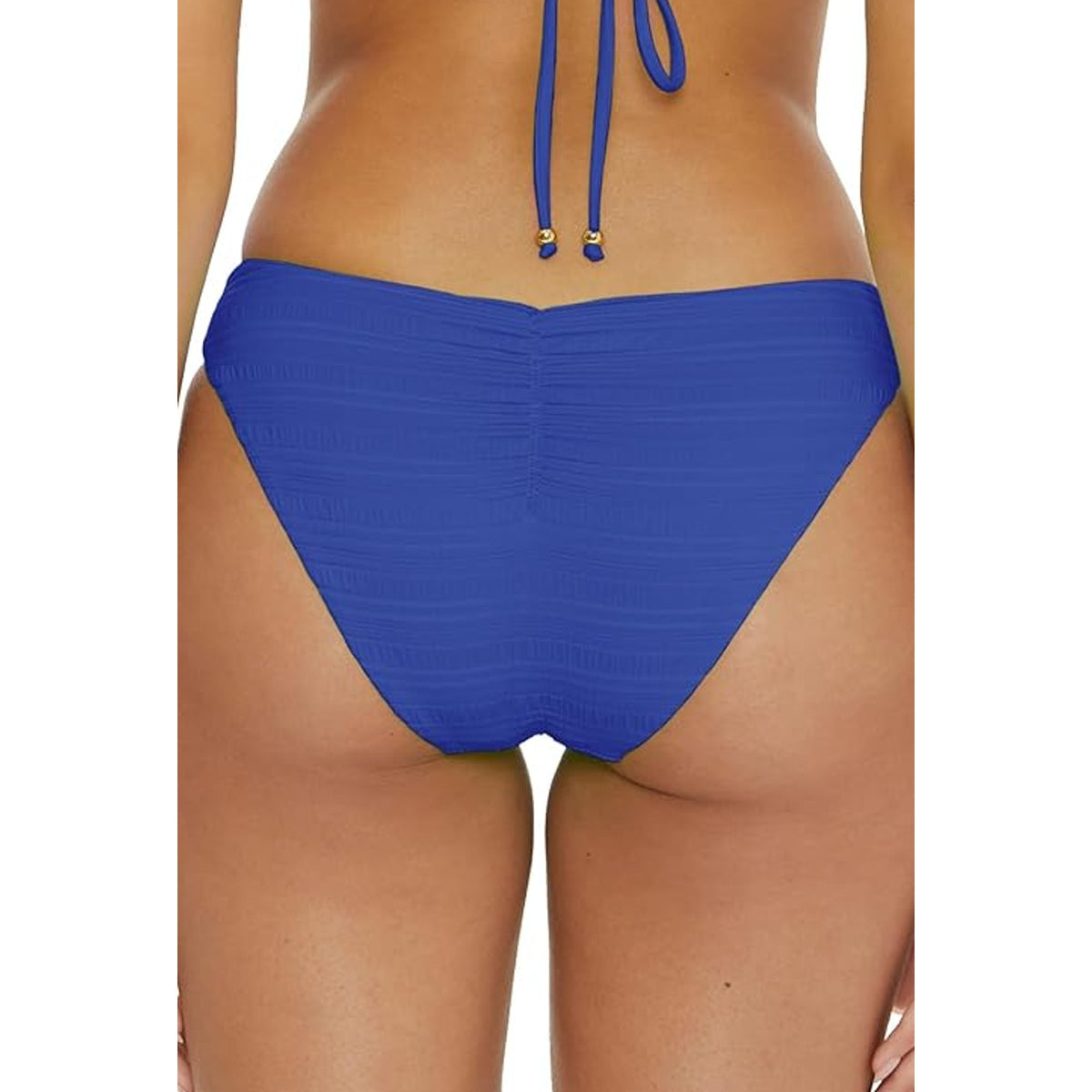 BECCA Women's Coast Adela Hipster Bikini Bottom Small Blue UltraMarine NWT