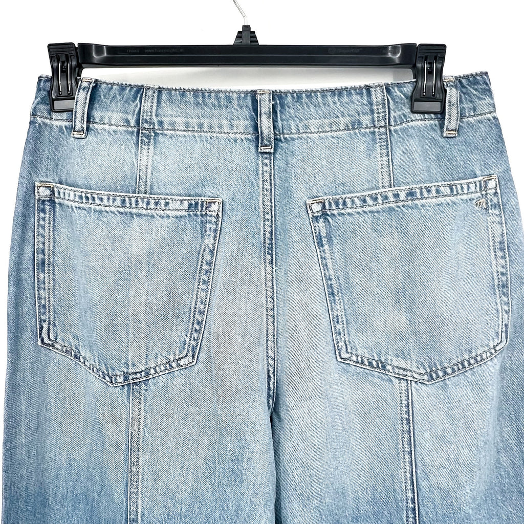 Madewell Women's Wide Sweep Trouser Jeans Size 28 US 6 Blue Robertson NV377 NWT