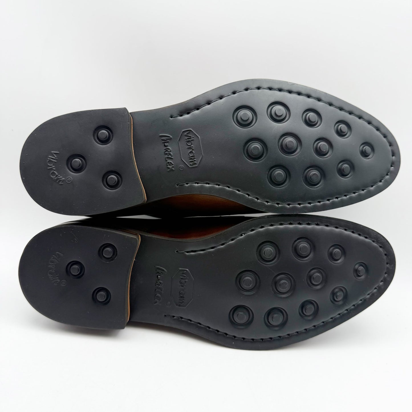 Johnston & Murphy Mens Ashford Cap Toe Dress Shoes US 9 M Brown Leather NIB