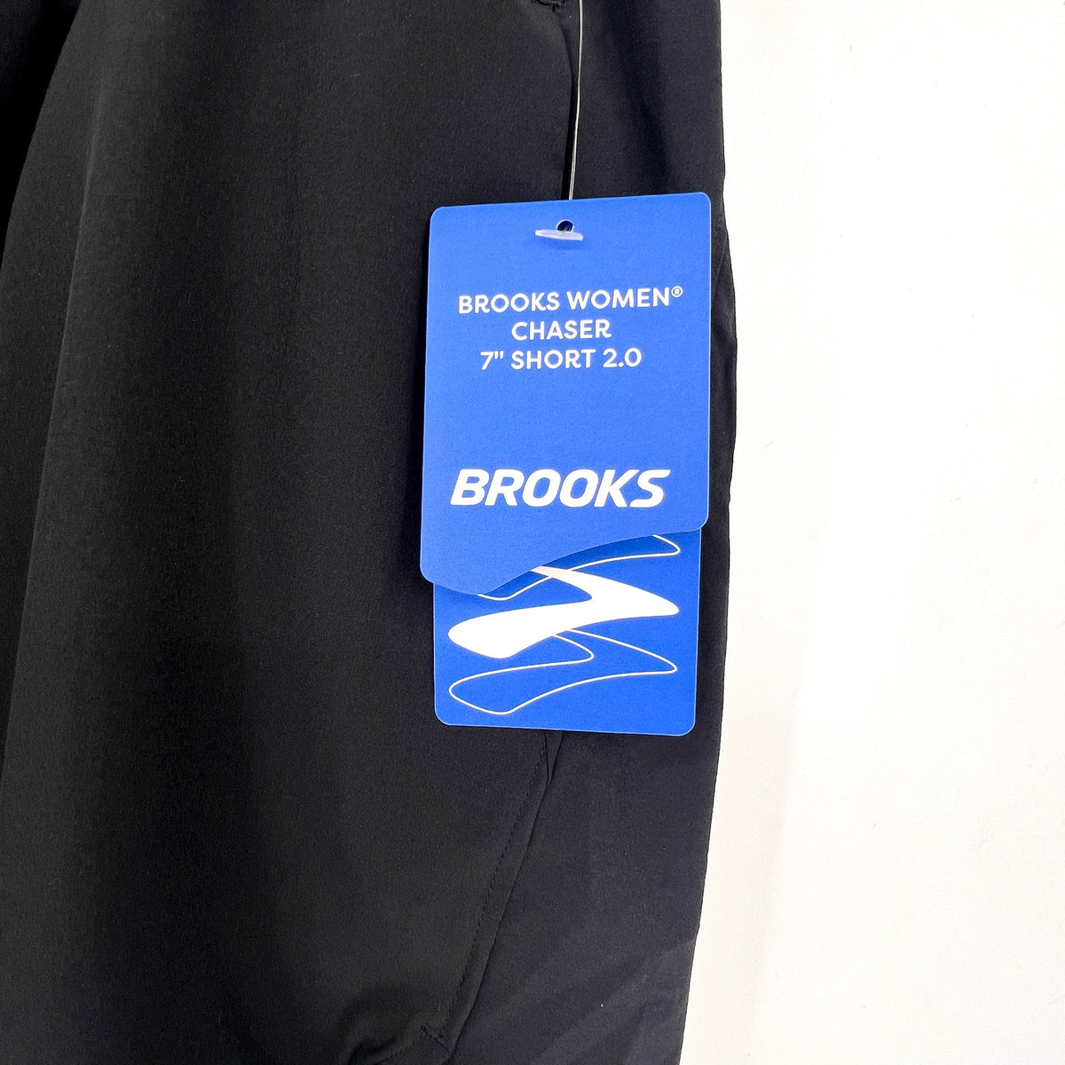 BROOKS Women's Chaser 7" Running Shorts 2.0 Medium Black Athletic NWT
