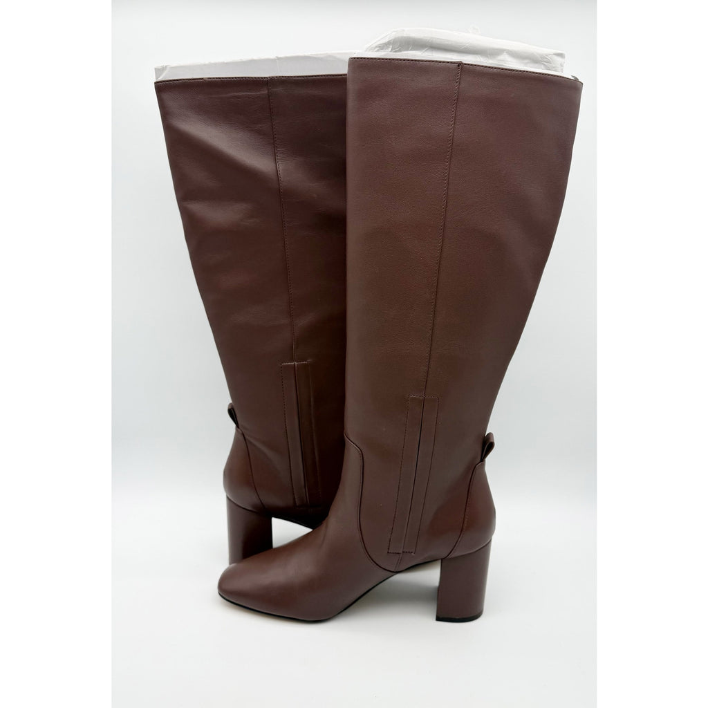 Cole Haan Womens Chrystie Knee High Boot US 8.5 EU 39 Brown Leather NWOB