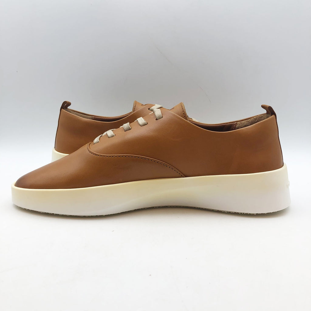Wolf & Shepherd Womens Cruise Sneakers US 9 EU 40.5 Brown Leather NIB