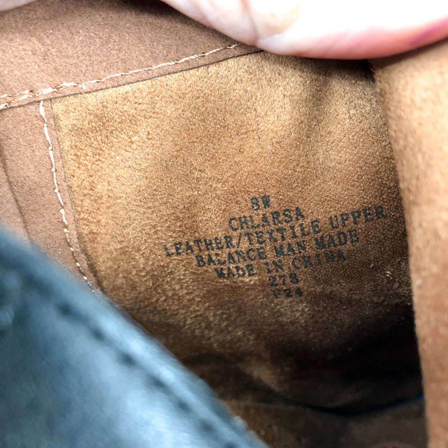 Cobb Hill Womens Larsa Ankle Bootie US 8 Wide EU 38.5 Black Leather NIB