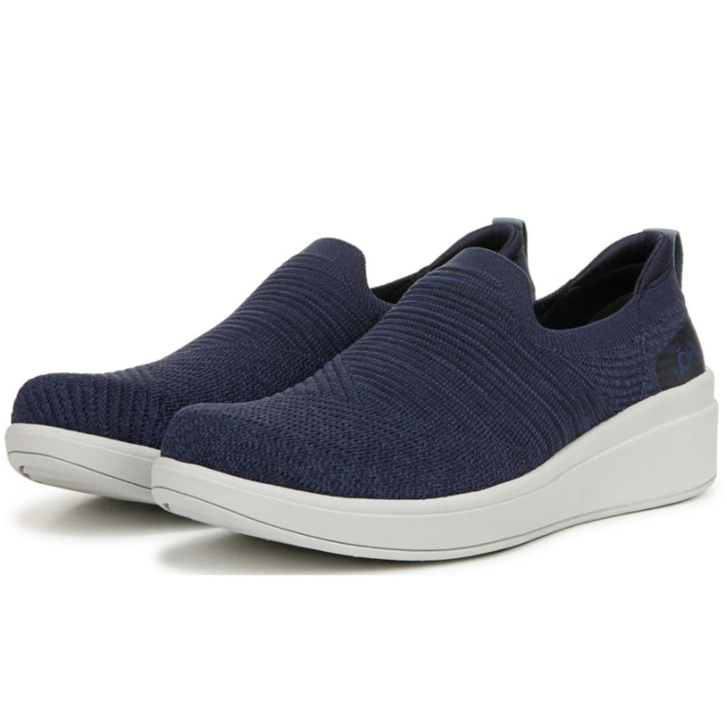 Ryka Womens Limitless Casual Sneakers Size 11 M Blue Slip On Lightweight NIB