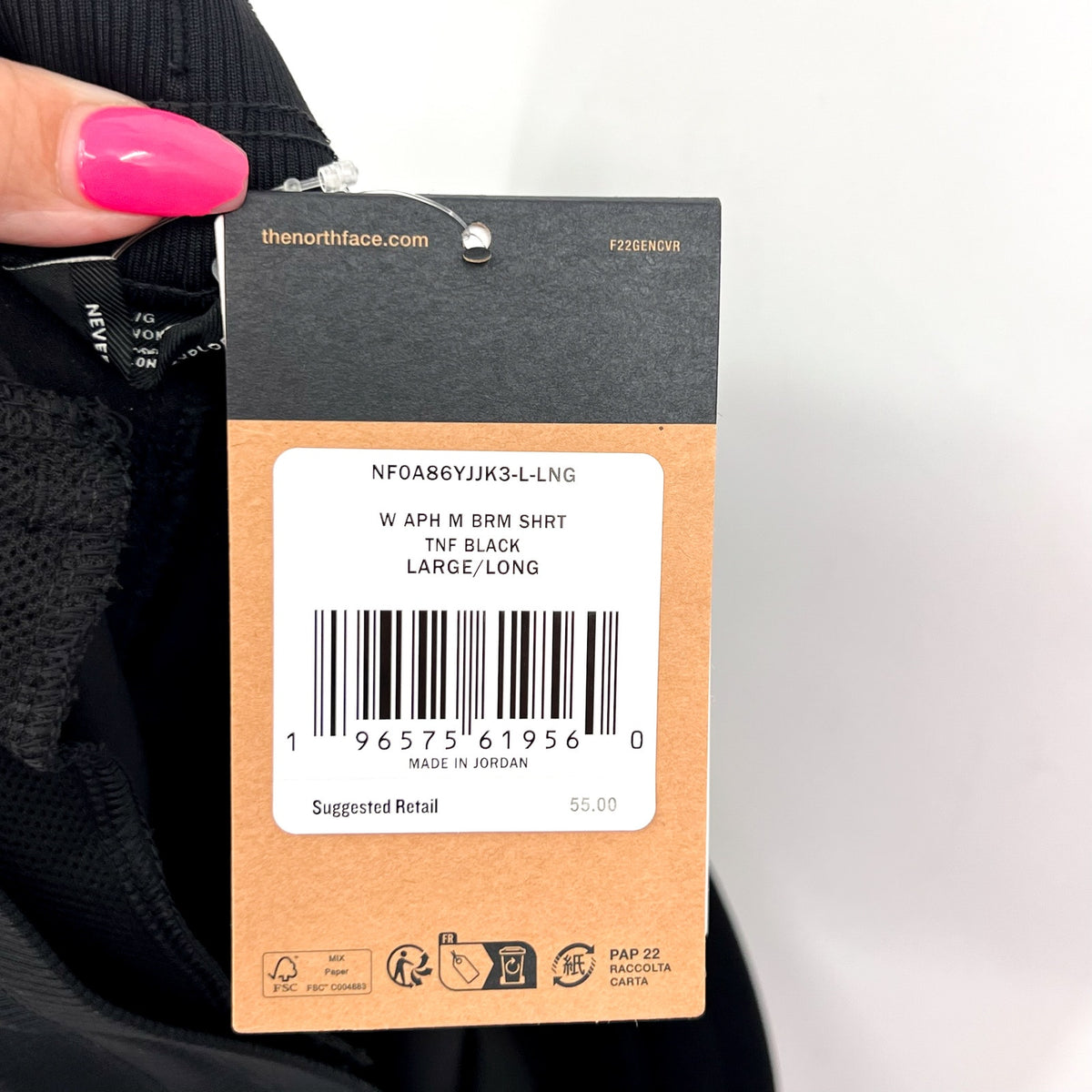 THE NORTH FACE Women's Aphrodite Motion Bermuda Shorts Large Black NWT