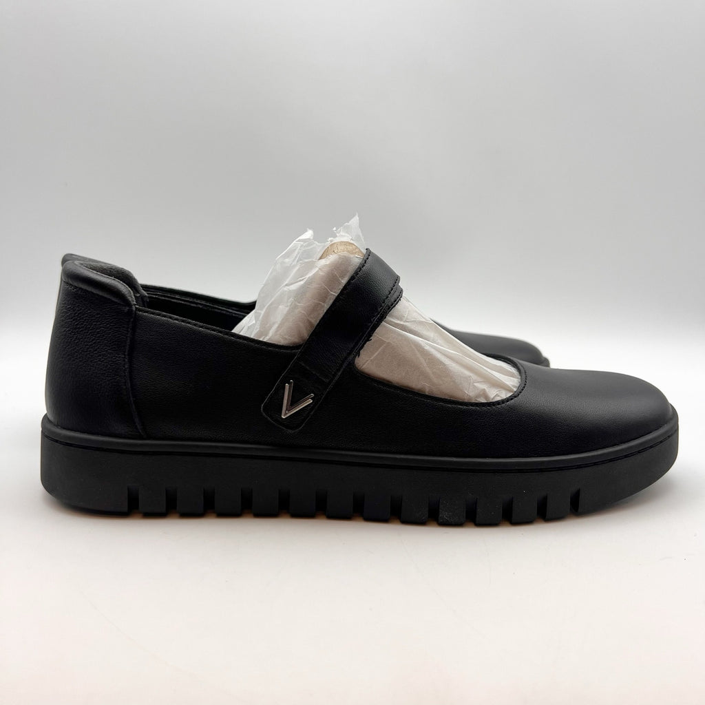 Vionic Womens Uptown Mary Jane Shoes Size 9 EU 40 Black Leather NIB