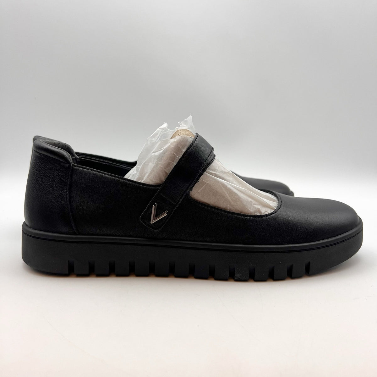 Vionic Womens Uptown Mary Jane Shoes Size 9 EU 40 Black Leather NIB