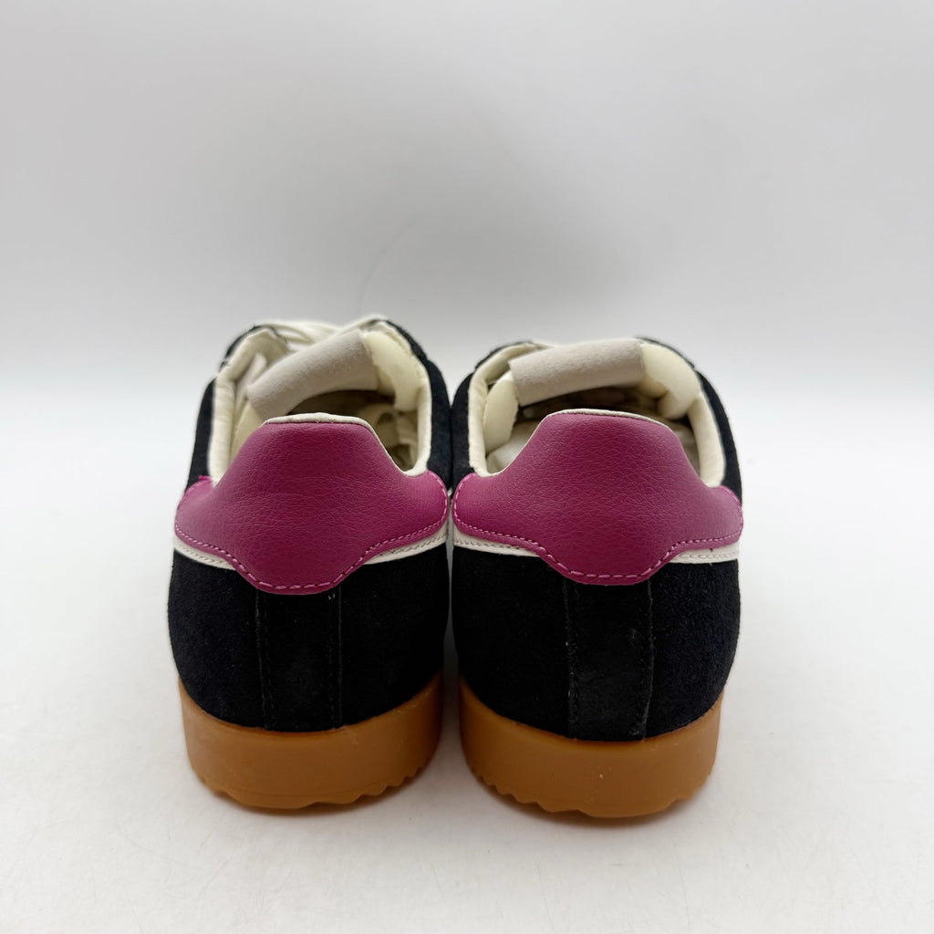 Gola Womens Elan Casual Sneakers Size 6.5 EU 37.5 Black White Fuchsia NIB