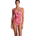 LAUREN RALPH LAUREN Underwire One-Piece Size 4 Pink Provence Paisley NWT