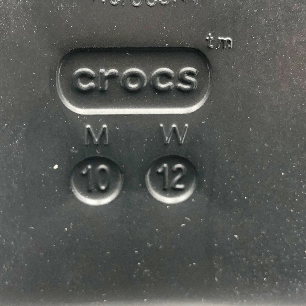 Crocs Womens Siren Crush Clogs Size 12 Black Platform Heels NWT