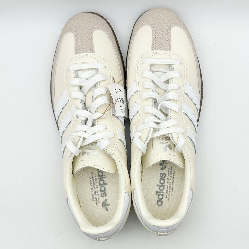 ADIDAS Womens Samba OG Wonder Alumina Sneakers Size 11 Off-White Tan NWT NWOB