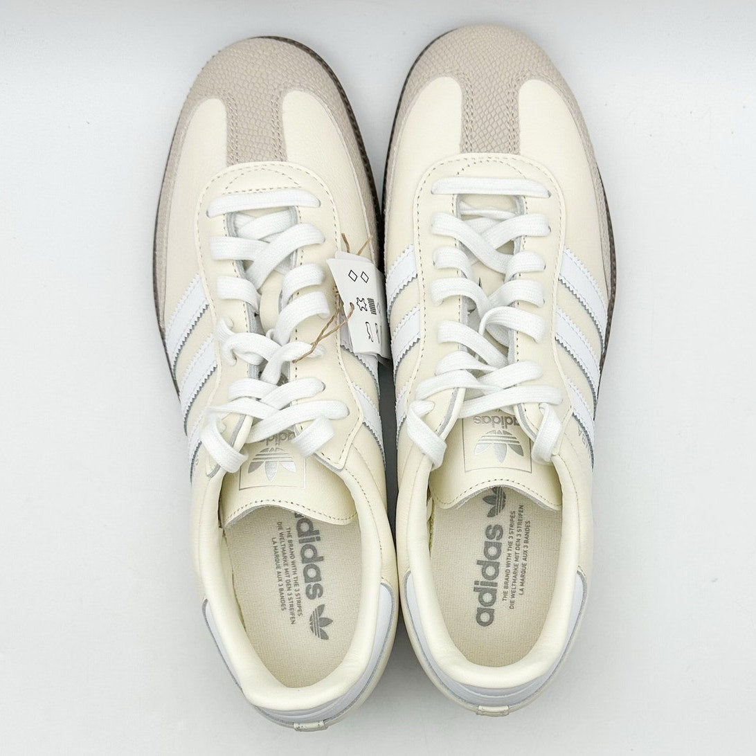 ADIDAS Womens Samba OG Wonder Alumina Sneakers Size 11 Off-White Tan NWT NWOB