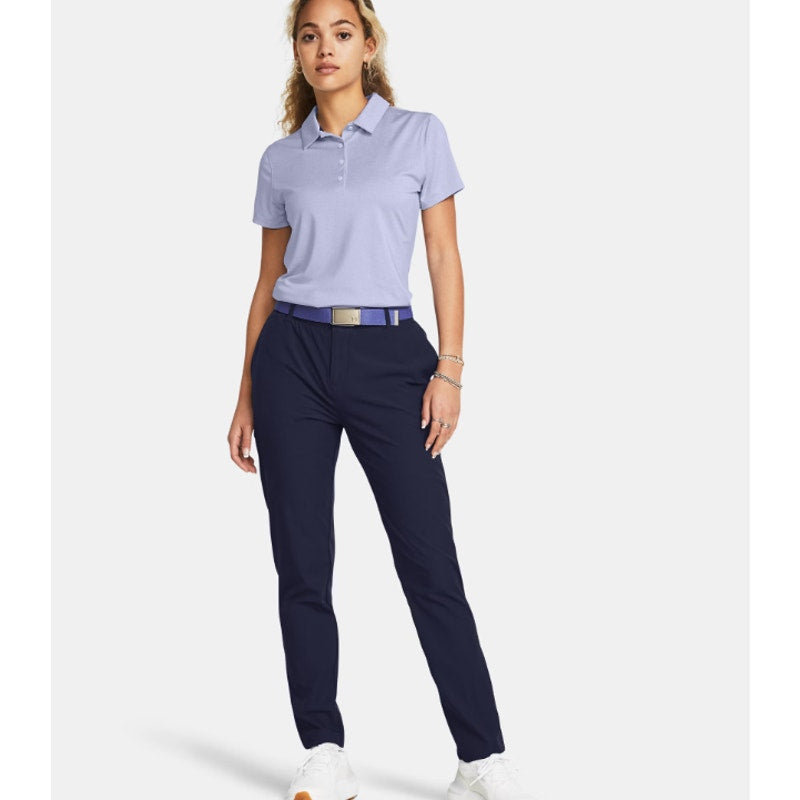 UNDER ARMOUR Women's UA Drive Pants Size 12 Navy Blue Golf Performance NWT