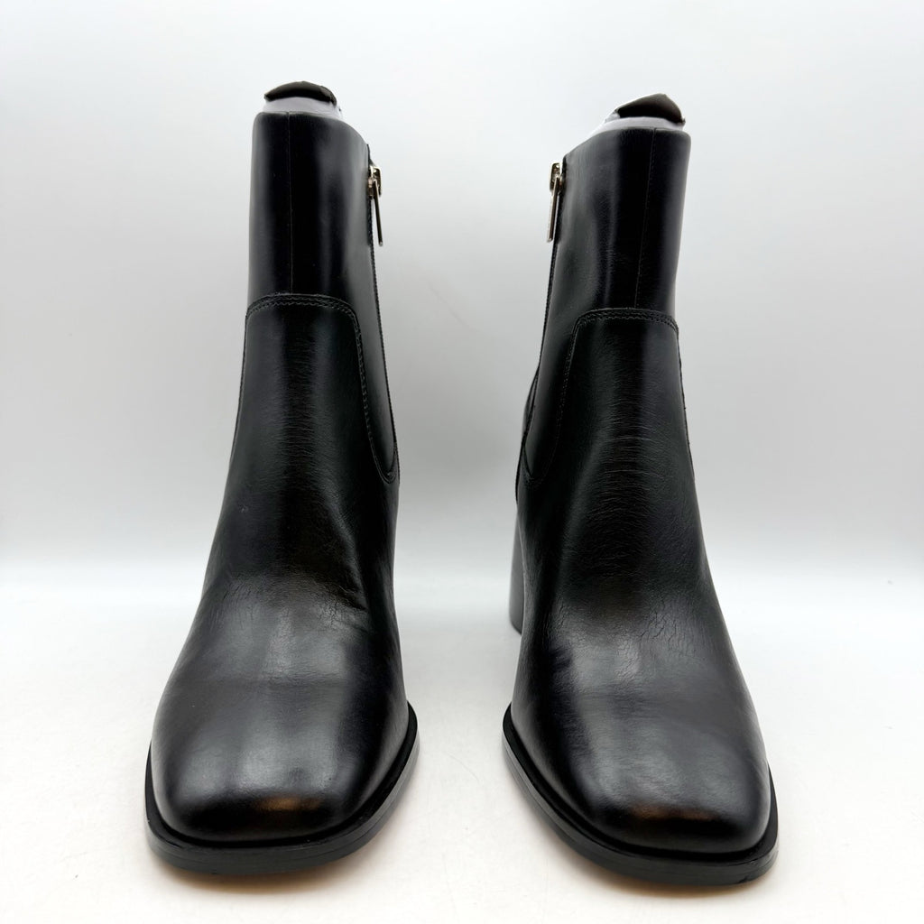 Vince Camuto Womens Dayana Ankle Boots US 10 M EU 41.5 Black Leather NIB