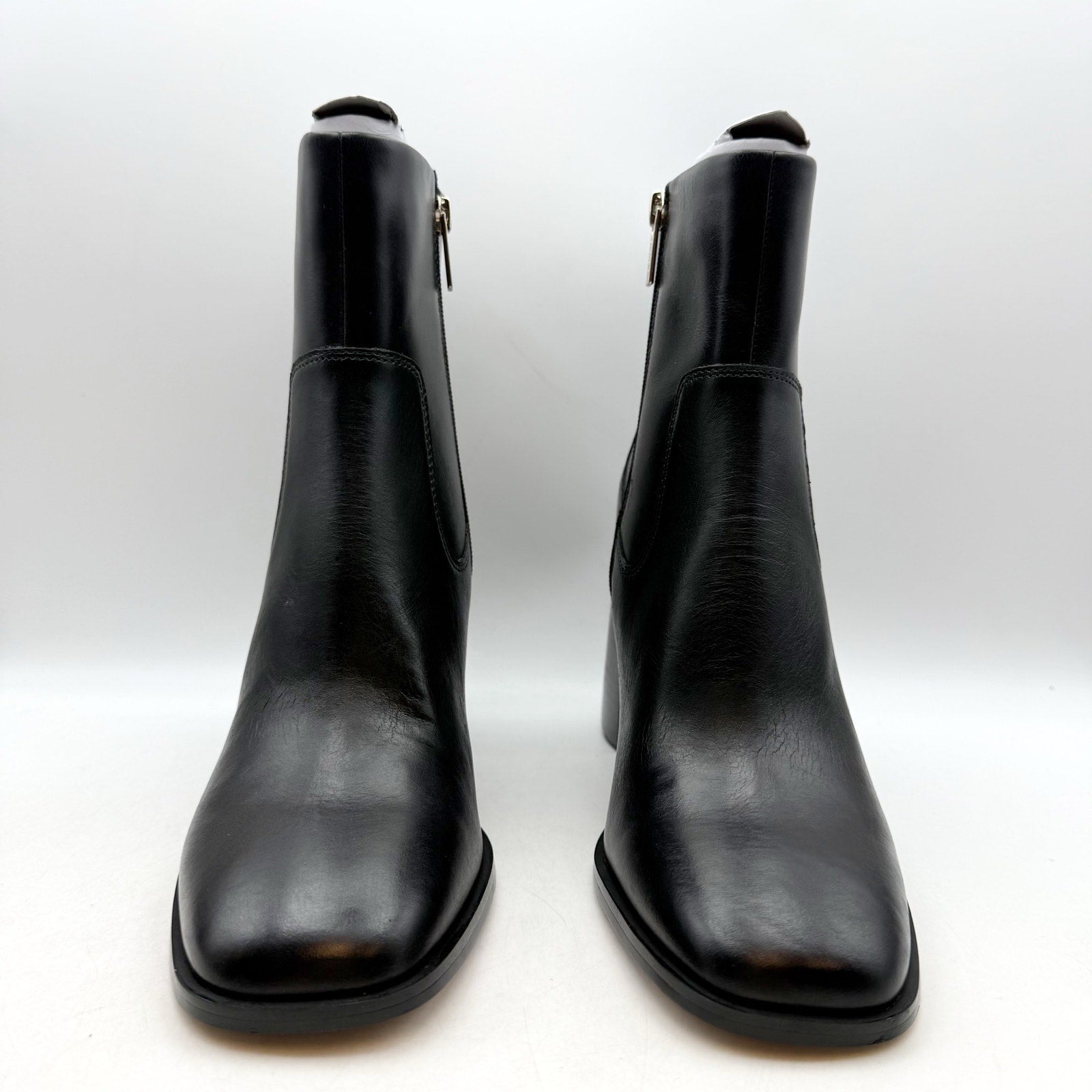 Vince Camuto Womens Dayana Ankle Boots US 10 M EU 41.5 Black Leather NIB