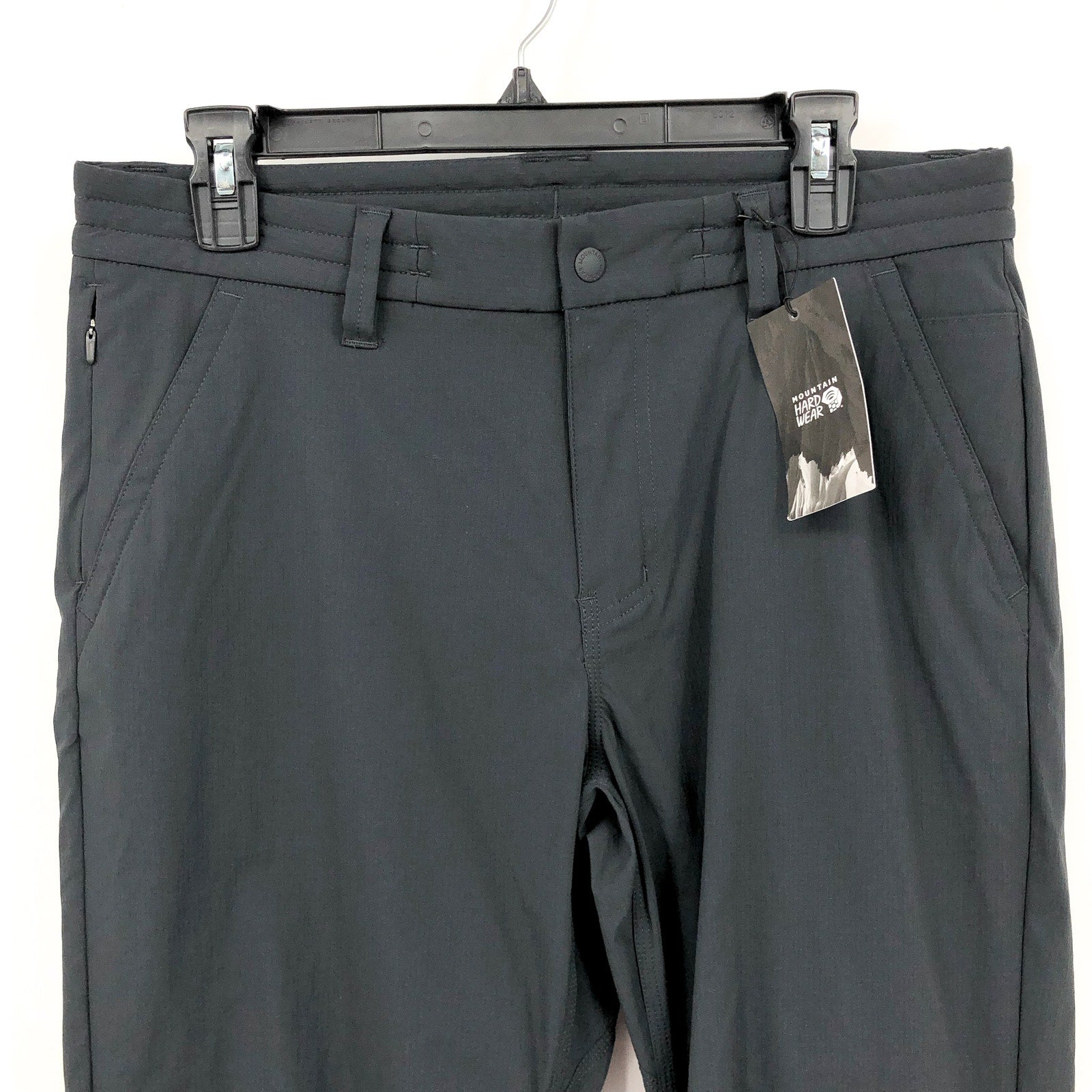 MOUNTAIN HARDWEAR Mens Traxion Pants Size 33x32 Grey Dark Storm Lightweight NWT