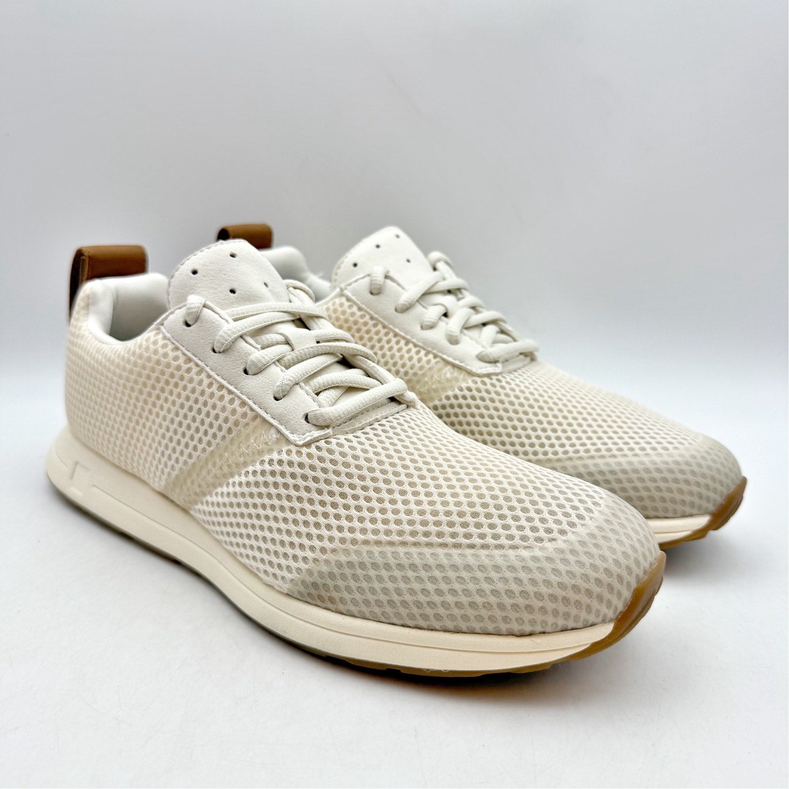 YORK Athletics Womens The Henry Runner Athletic Shoes US 7.5 Bone White NIB