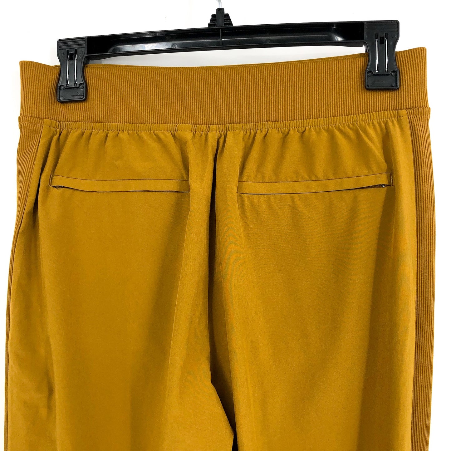 ATHLETA Womens Brooklyn Mid Rise Ankle Pants Size 4 Gold Brass Gold Knit NWOT