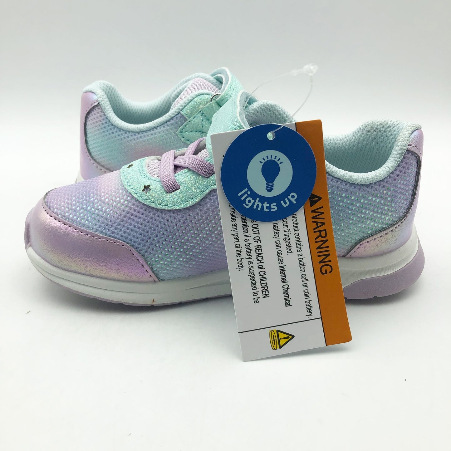 Stride Rite Girl SR Starlight Aqua Sneakers 10 Wide Toddler Shoes Turquoise NIB