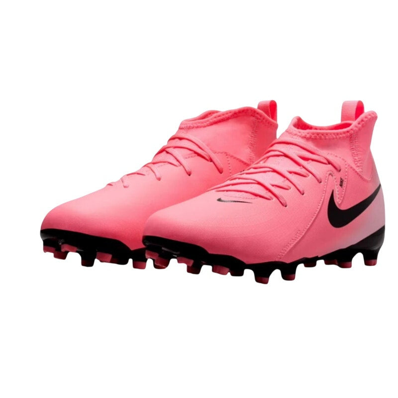 Nike Kids Phantom Luna 2 Academy TF Soccer Shoes US 1 Pink Turf NWOB