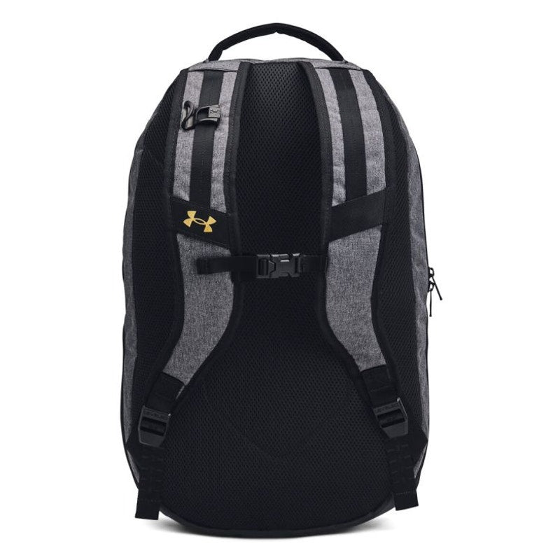 UNDER ARMOUR STORM Unisex Hustle Pro 6.0 Backpack Black/Gold Laptop Sleeve NWOT