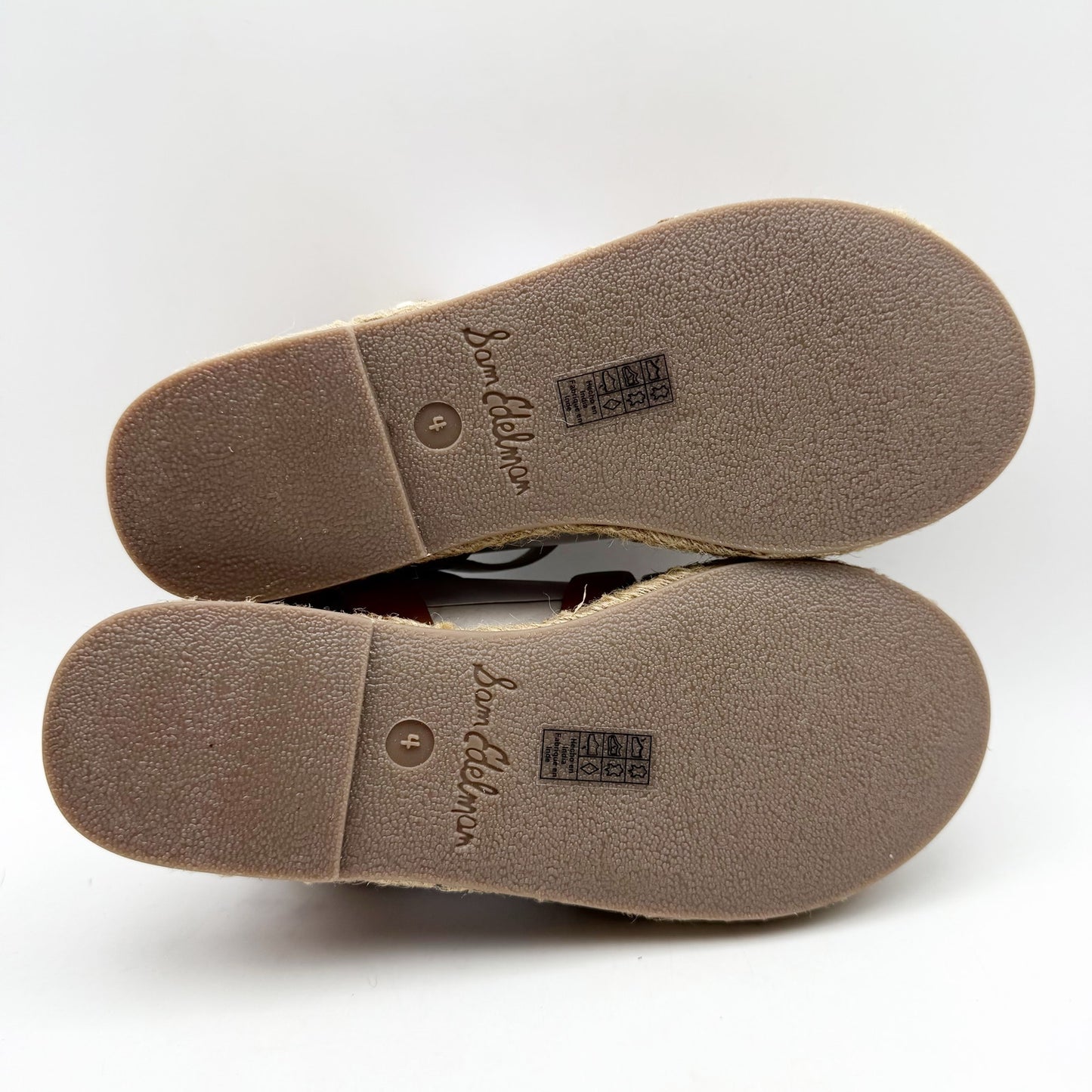 Sam Edelman Kids Kora Sandals US 4 M EU 36 Brown Leather NIB