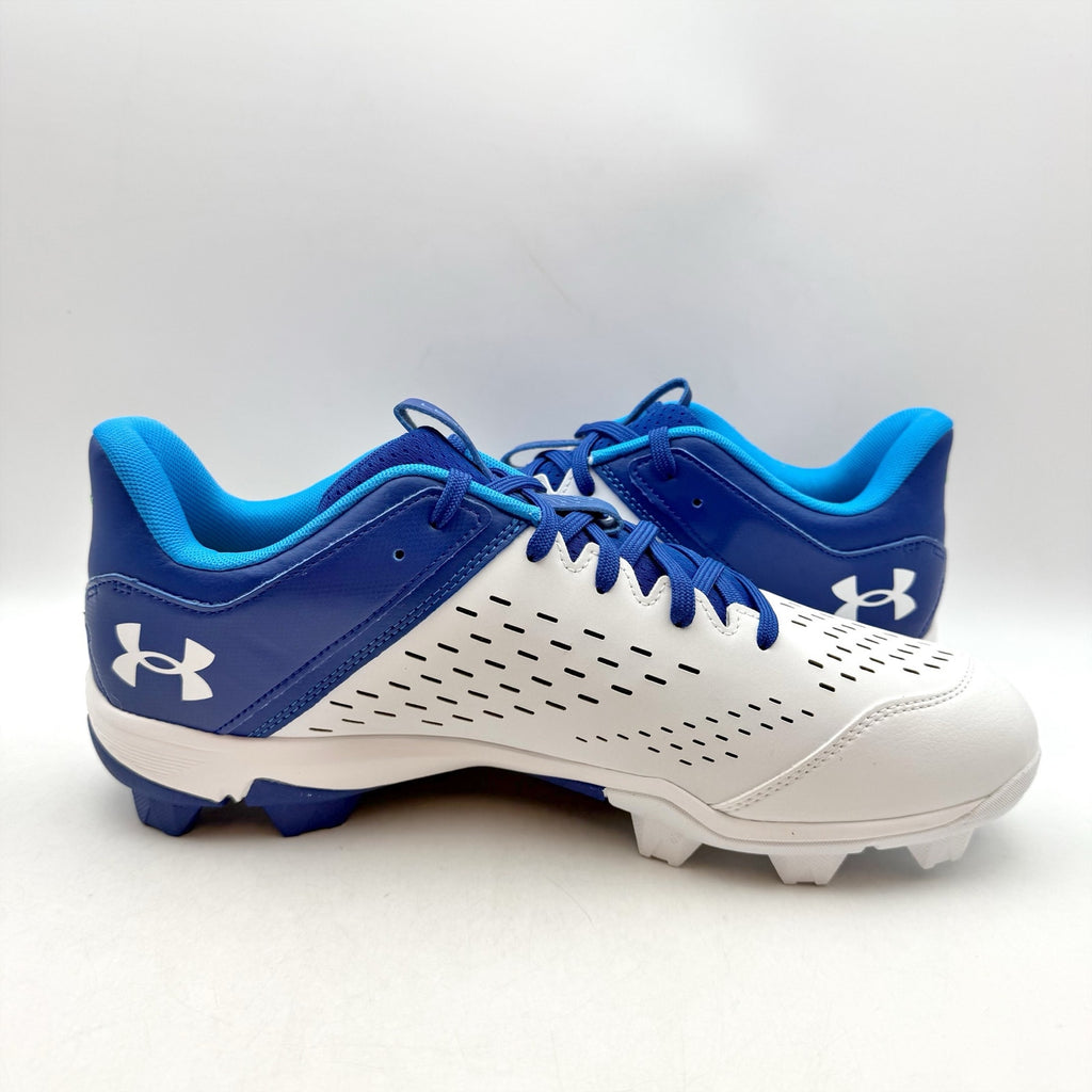 Under Armour Mens Leadoff Low Rm Baseball Cleats US 8.5 Blue White 3025589 NWOB