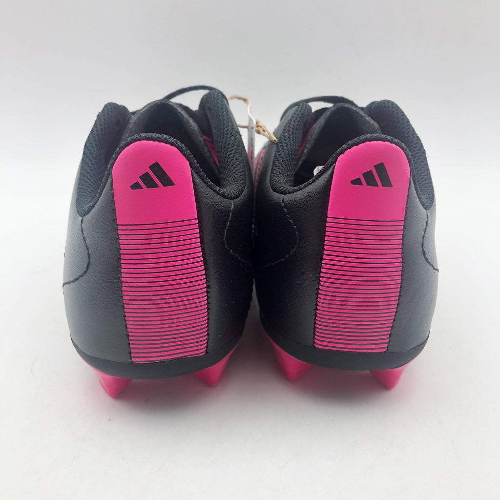 Adidas Big Kids Goletto VIII Firm Ground Soccer Cleats Size 5.5 Black Pink NIB