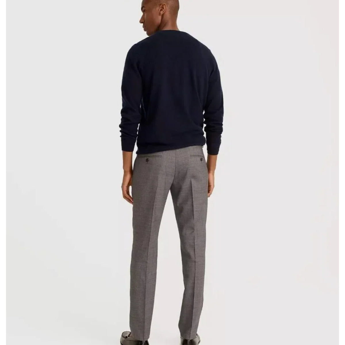 J.CREW Men's Bowery Slim-fit Pants 32x30 Charcoal Gray Wool Blend J6061 NWT