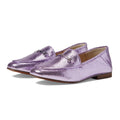 Sam Edelman Girls Loraine Slip On Loafers Kids Size 12 Metallic Lilac Purple NIB