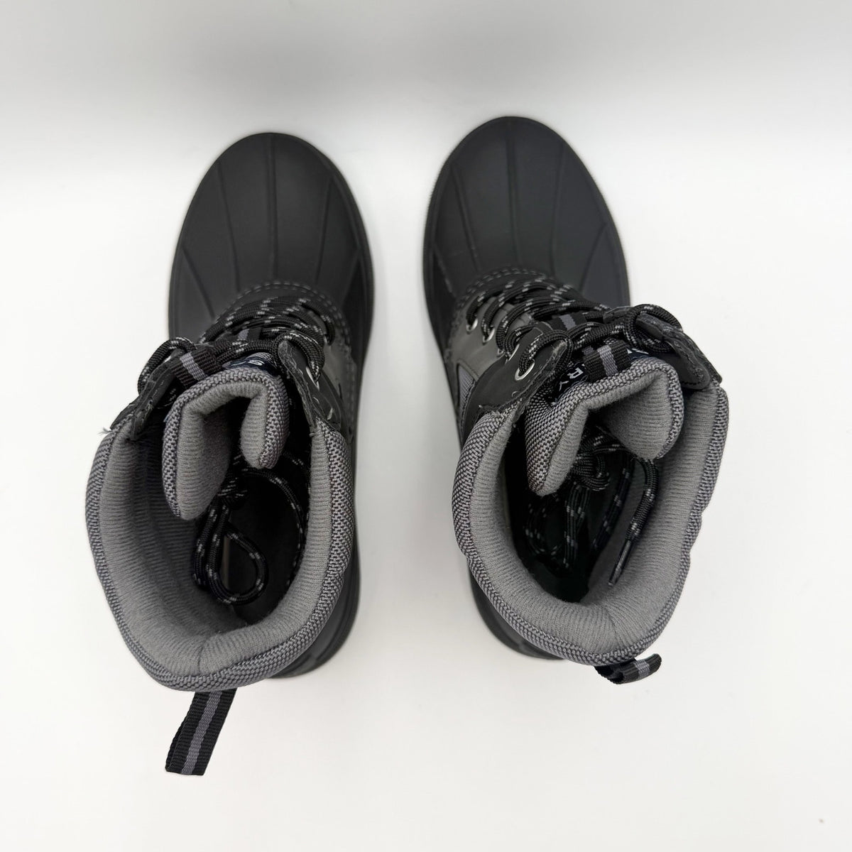 SPERRY Kids Storm Hopper Winter Boots Size 5 EU 37 Grey Black NWOB
