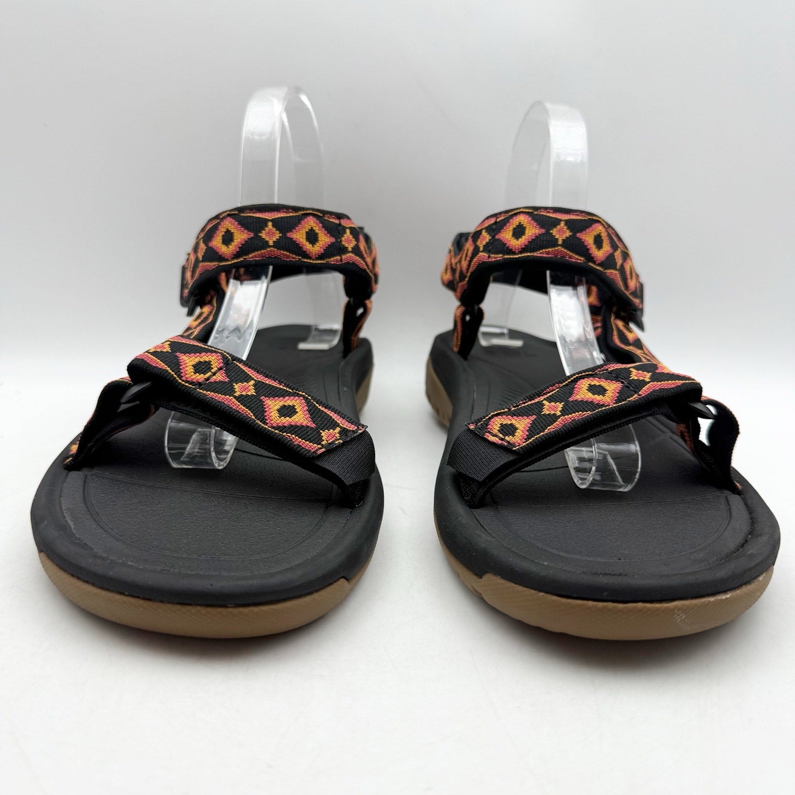 Teva Mens Hurricane XLT2 Revive Sandals US 8 EU 40.5 Orange Black NIB