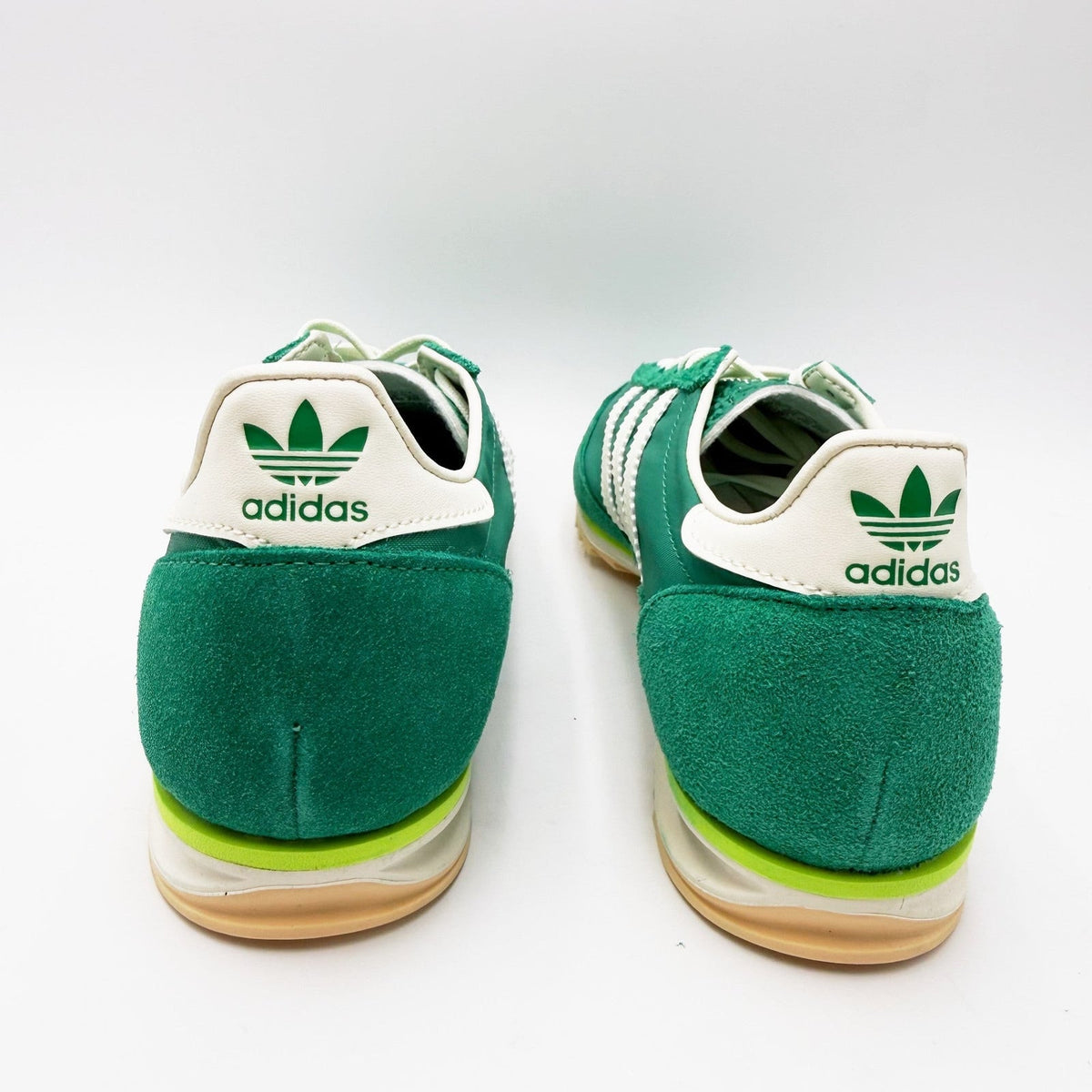 Adidas Womens SL 72 OG Casual Sneakers Size 7 Green White NWOB