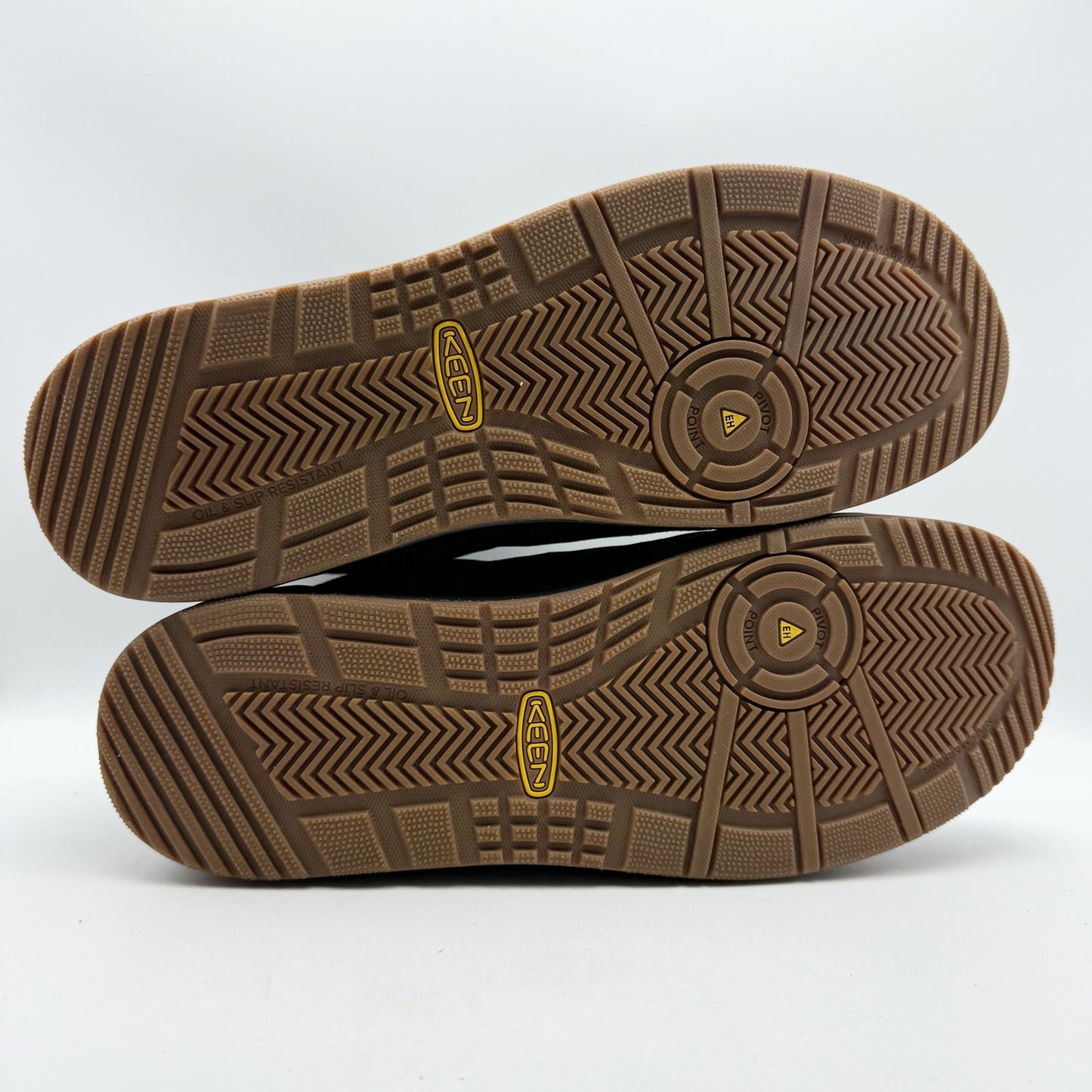 Keen Utility Mens Gibson Boots US 15 Wide EU 48 Black Leather SR NWOB