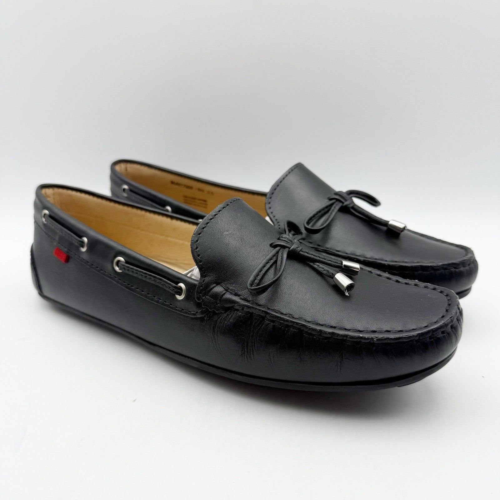 Marc Joseph New York Womens Riverview Loafers US 9.5 M Black Leather NIB