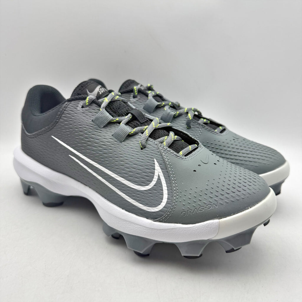 Nike Womens Hyperdiamond 4 Pro MCS Softball Cleat US 8.5 Black Grey DC8990 NWOB