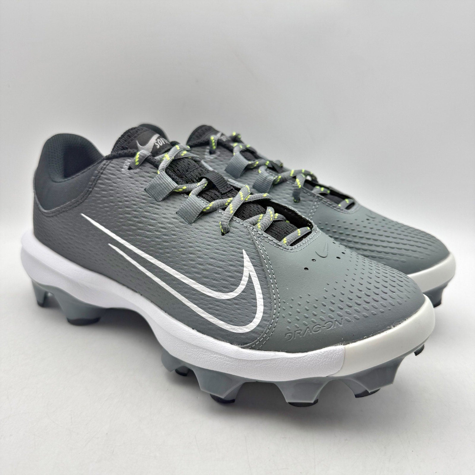 Nike Womens Hyperdiamond 4 Pro MCS Softball Cleat US 8.5 Black Grey DC8990 NWOB