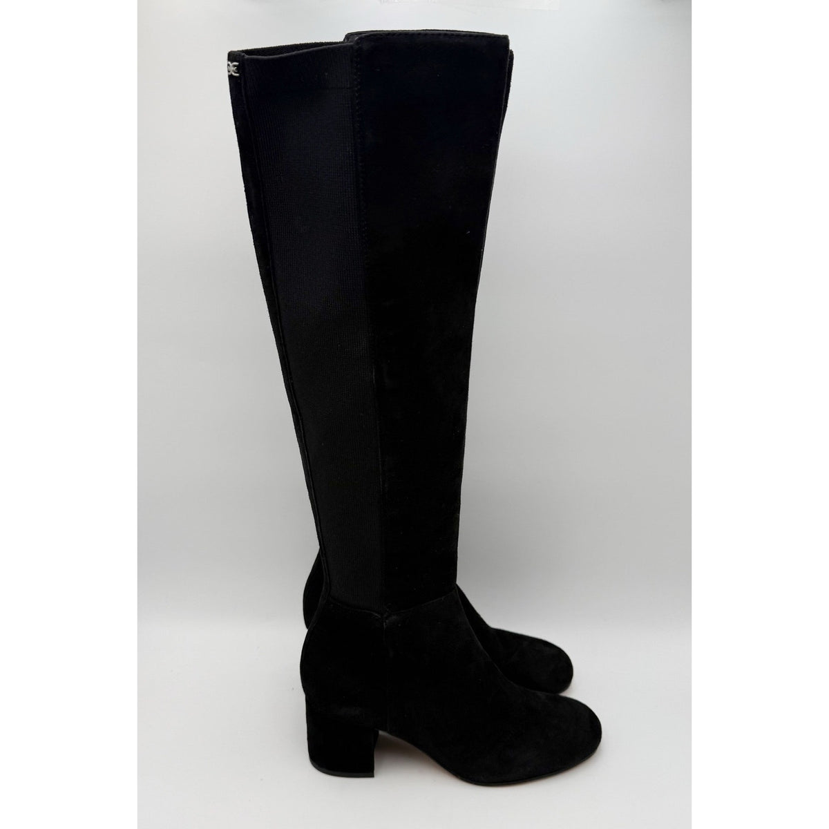 Sam Edelman Womens Valda Knee High Boots Size 6.5 M Black Suede NWOB