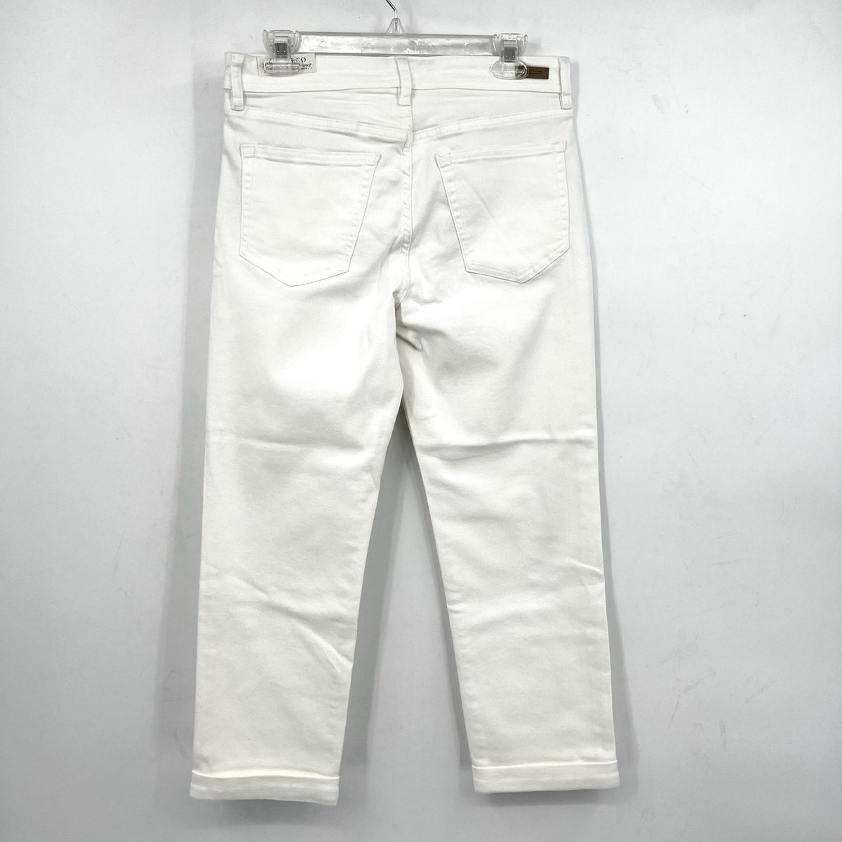 LIVERPOOL Women's Keeper Boyfriend Jeans US 6 SIZE 28 Bright White Cuff NWT
