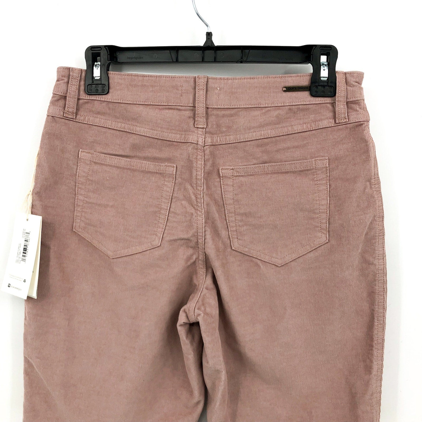CARVE DESIGN Women's Oahu 10" Shorts Size 10 Pink Beige Corduroy Stretch NWT