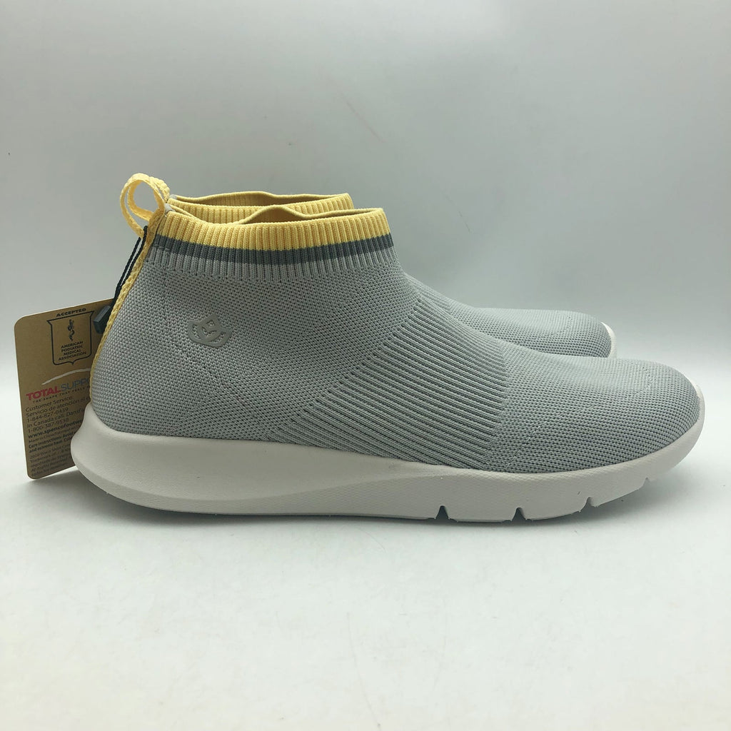 Spenco Womens Pure Love Slip On Sneakers Size 10 Wide Glacier Grey NIB