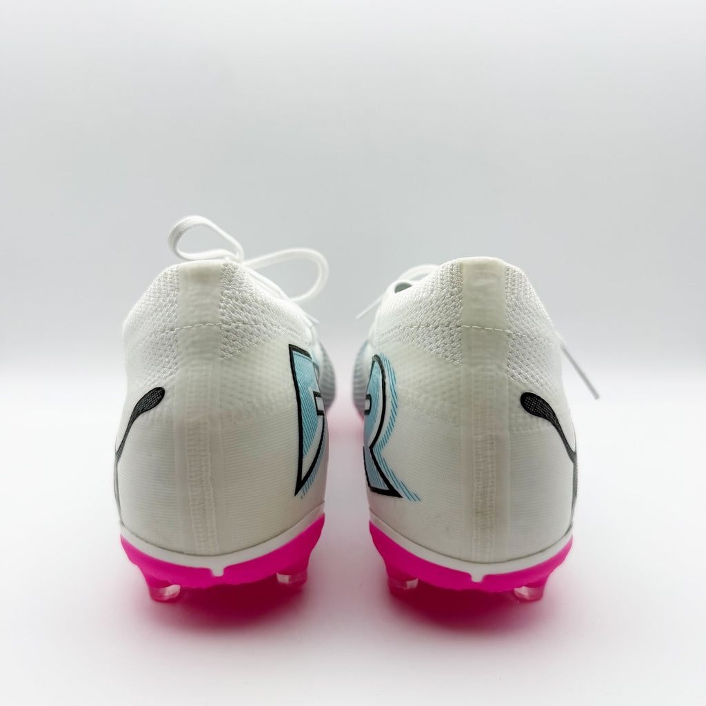PUMA Mens Future7 Match FG/AG Soccer Cleats Size 12 White Pink NWOB